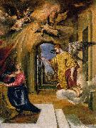 GRECO, El The Annunciation sdgm painting